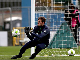 Cork goalkeeper Liam Bossin di...